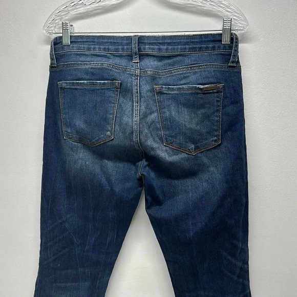 STS Blue Emma Denim Jeans Skinny Fit Ankle Pearl Diamond Embellished Size 28 - Picture 5 of 11